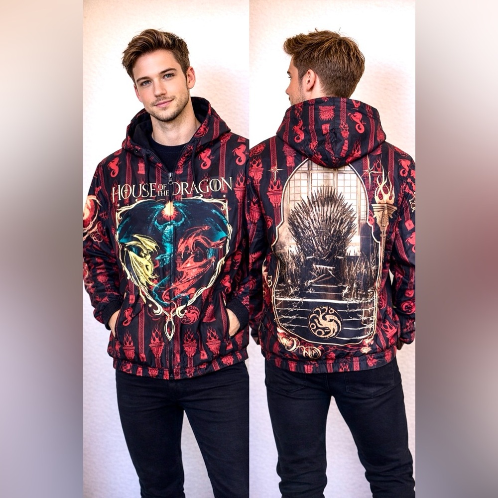 Members Only House of Dragon Men’s Jacket